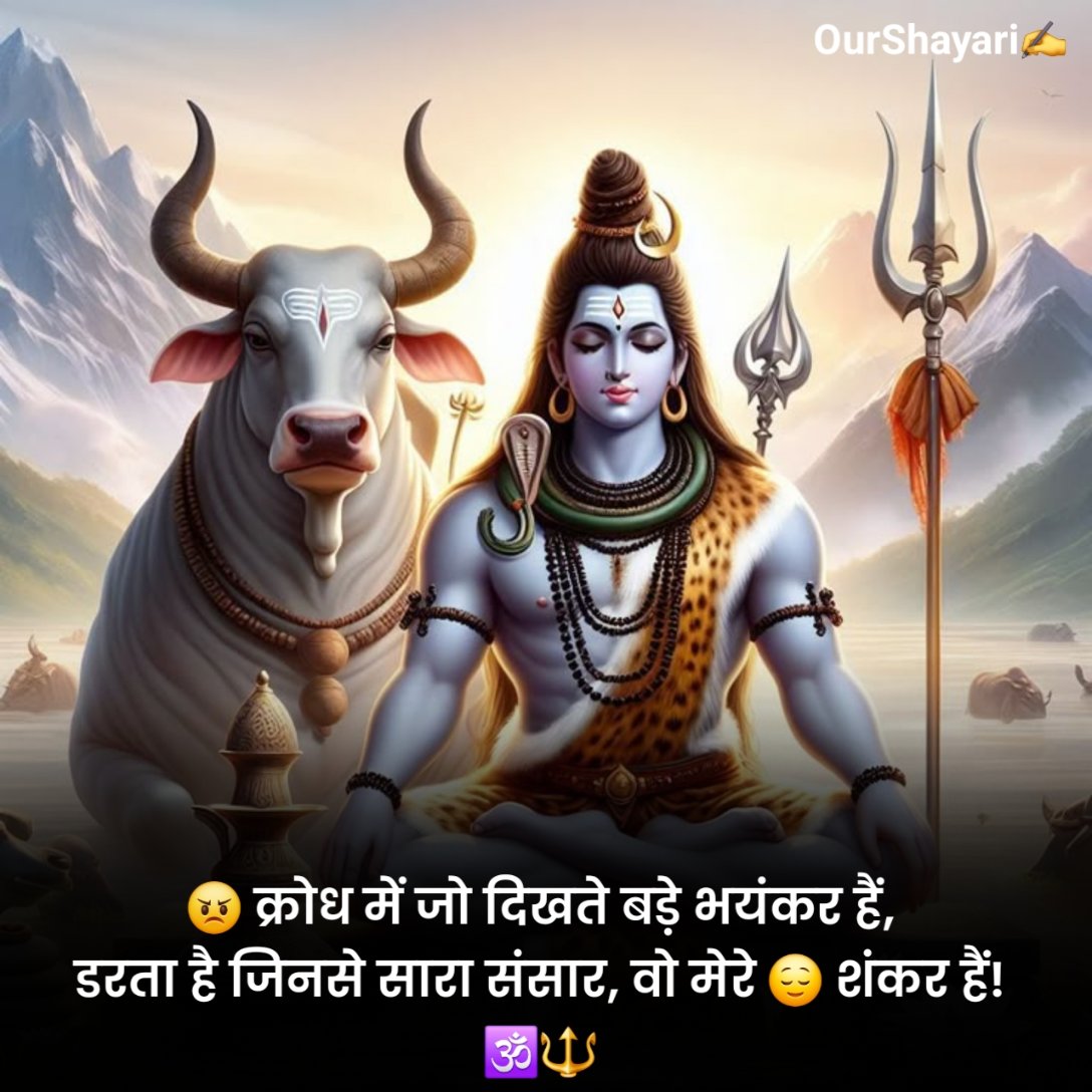 Mahakal Shayari 2 Line