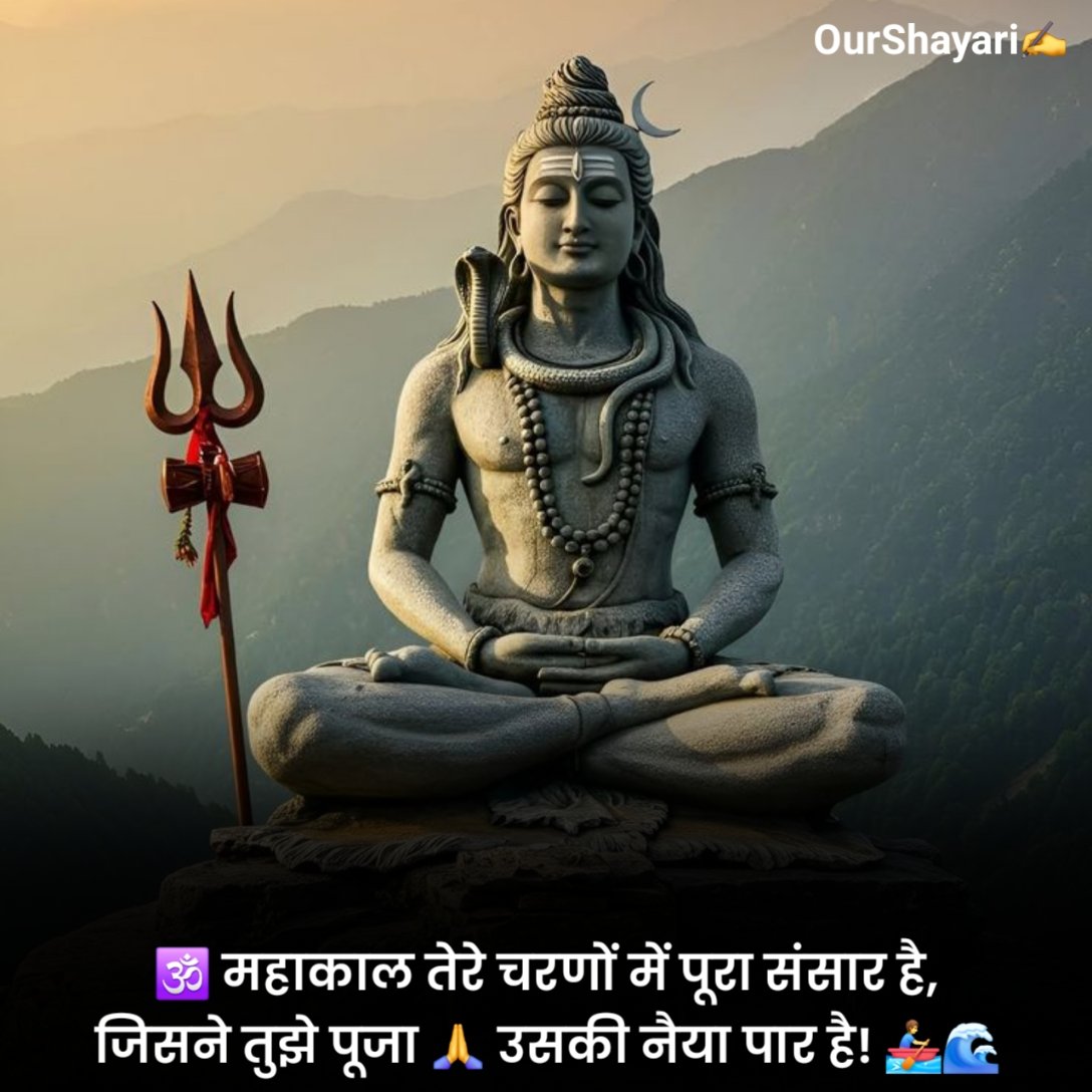 Mahakal Shayari in Hindi