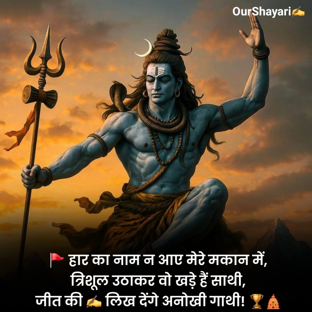 महाकाल शायरी हिंदी में