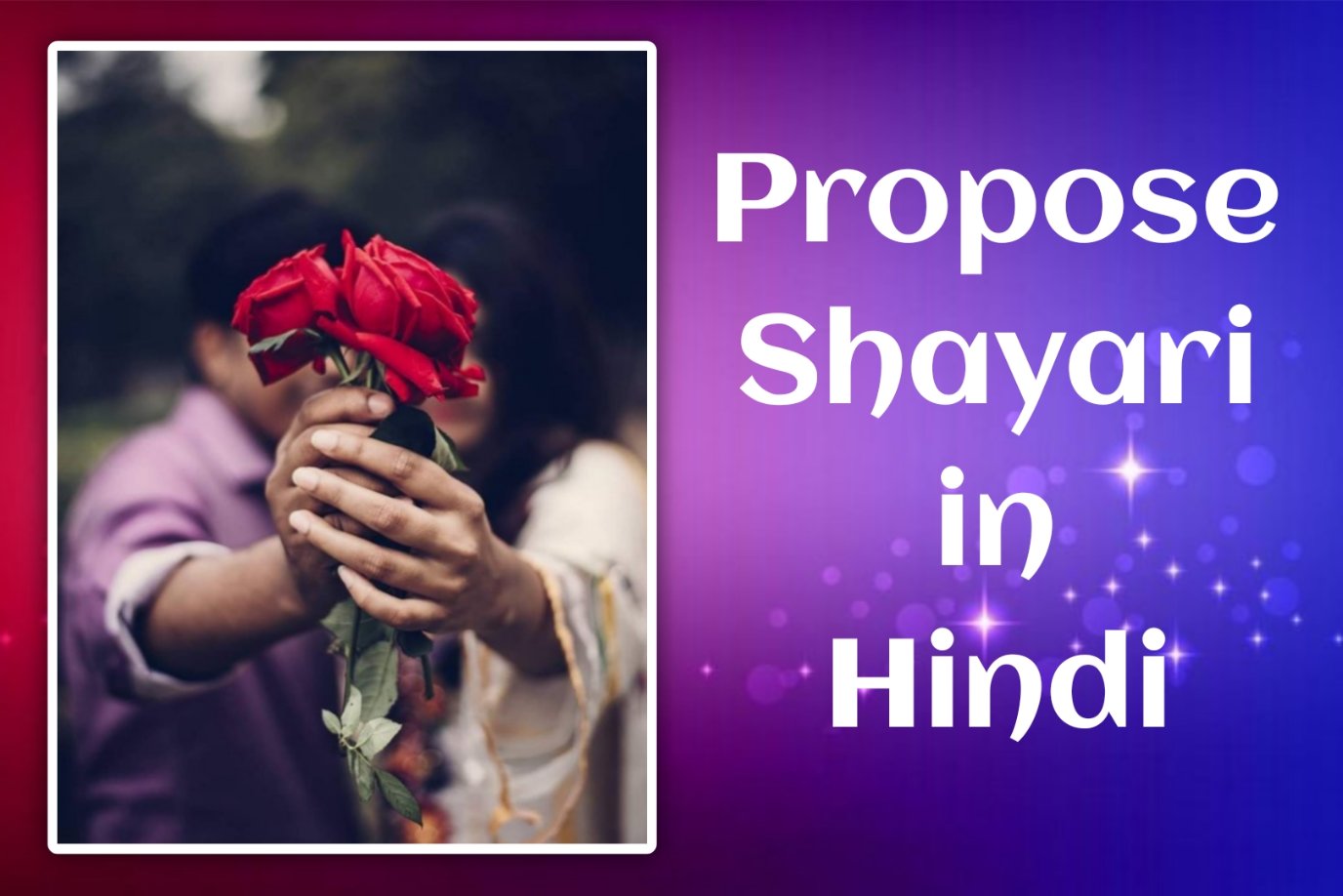 Propose Shayari