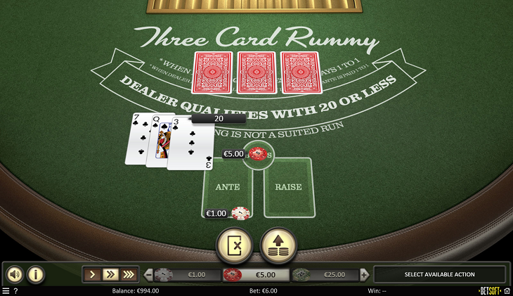 Three Card Rummy